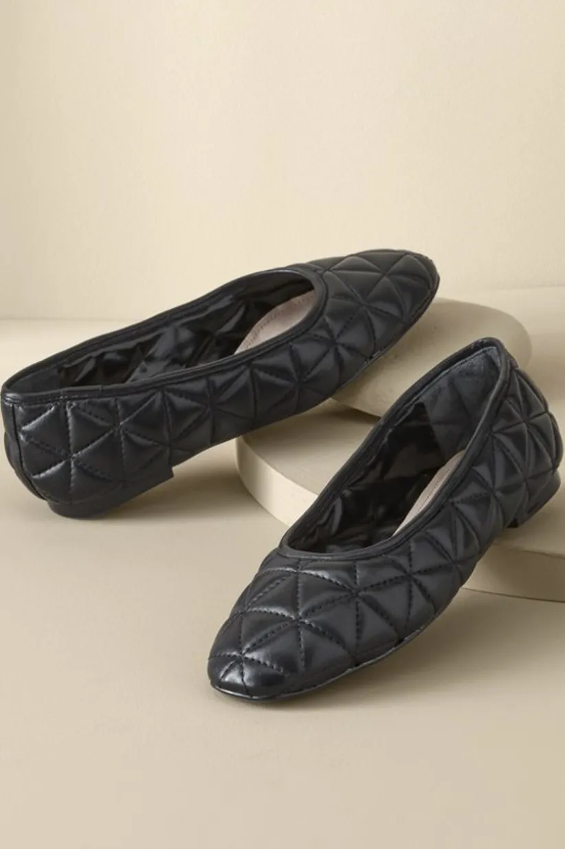 Schutz Arissa Quilted Ballet Flat<Soft Surroundings Best