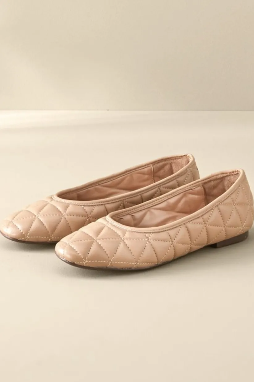 Schutz Arissa Quilted Ballet Flat<Soft Surroundings Best
