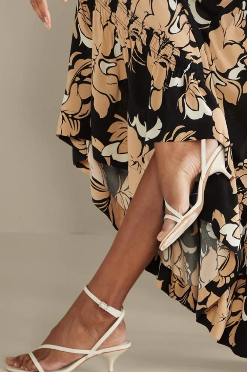 Schutz Helene Kitten Heel Sandal<Soft Surroundings Outlet