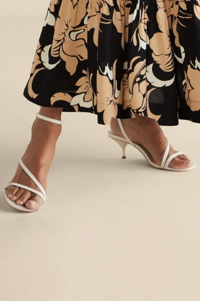 Schutz Helene Kitten Heel Sandal<Soft Surroundings Outlet