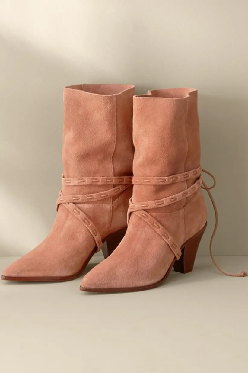 Schutz Portia Belted Bootie<Soft Surroundings Fashion