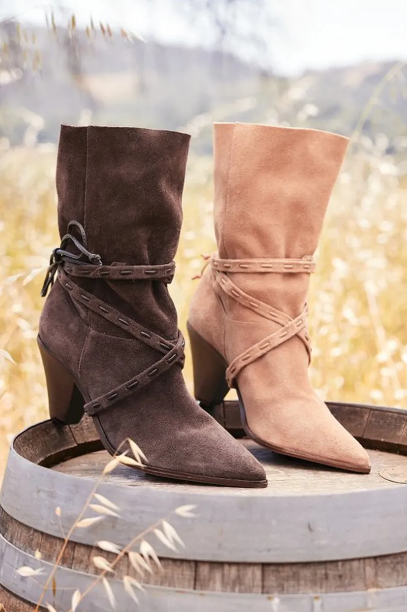 Schutz Portia Belted Bootie<Soft Surroundings Fashion