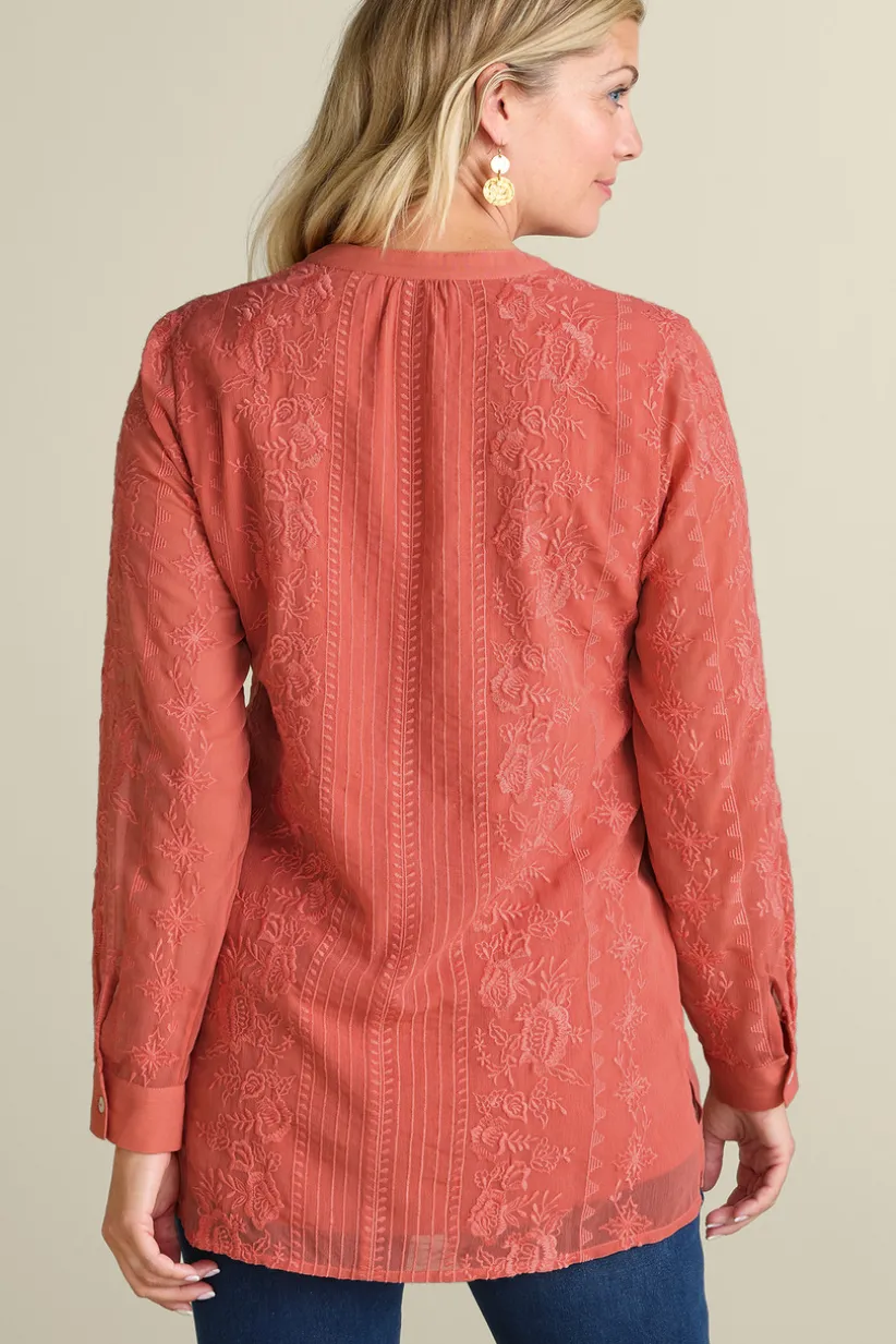 Serafine Embroidered Tunic<Soft Surroundings Sale