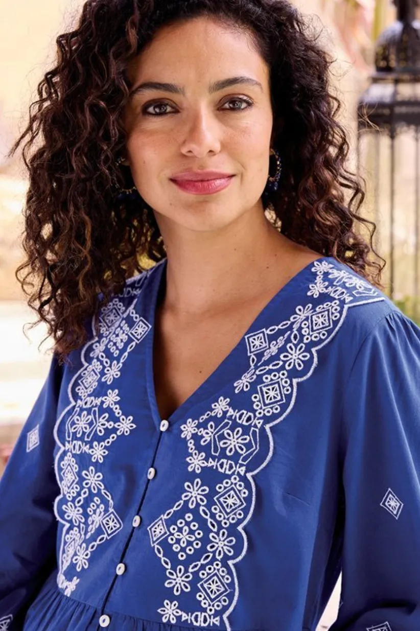 Shona Embroidered Top<Soft Surroundings Hot