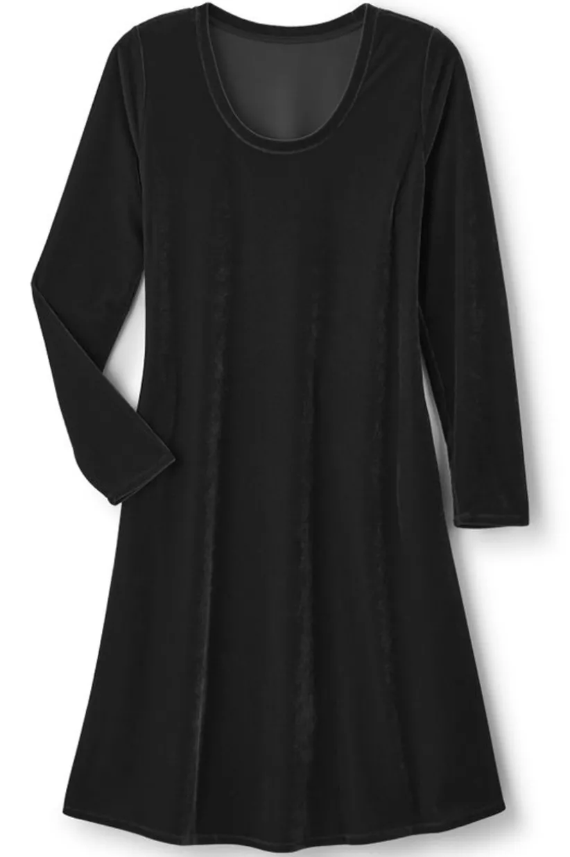 Short Santiago Velvet Dress<Soft Surroundings Online