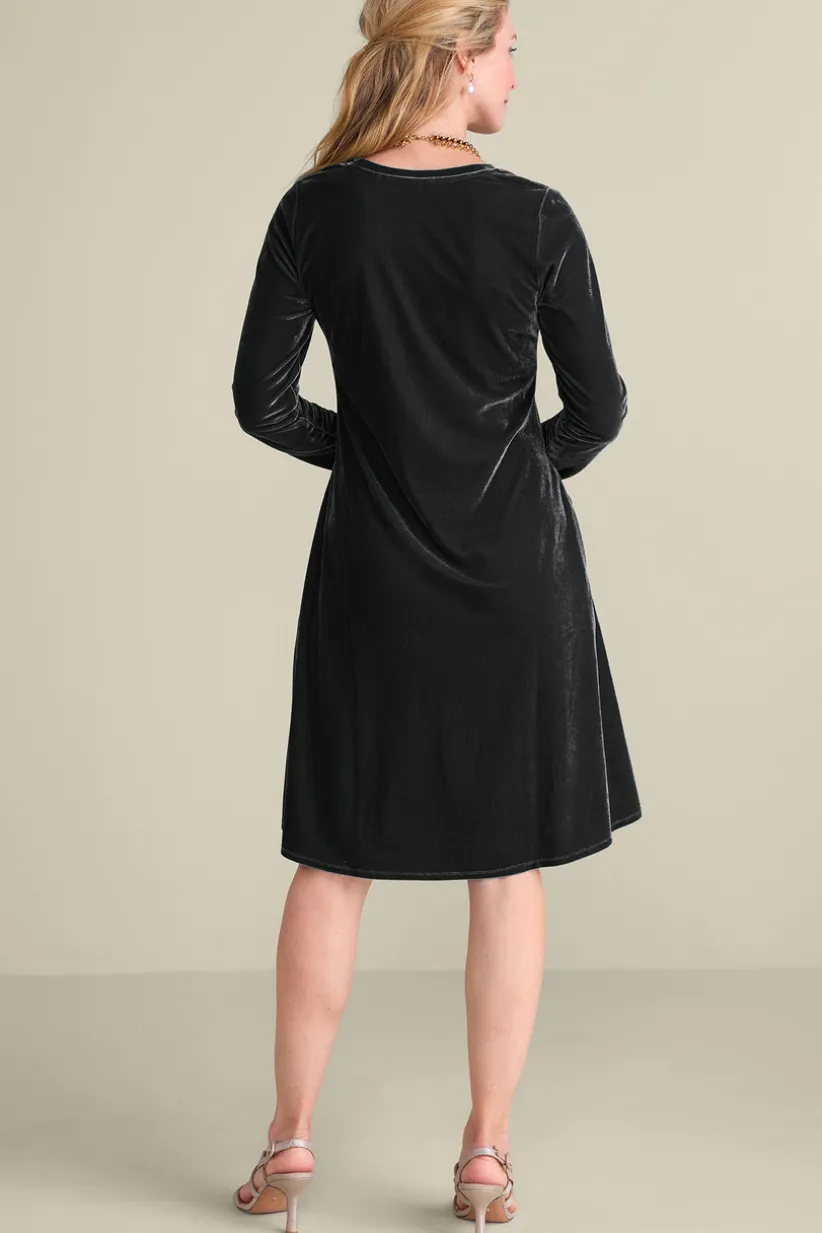 Short Santiago Velvet Dress<Soft Surroundings Online