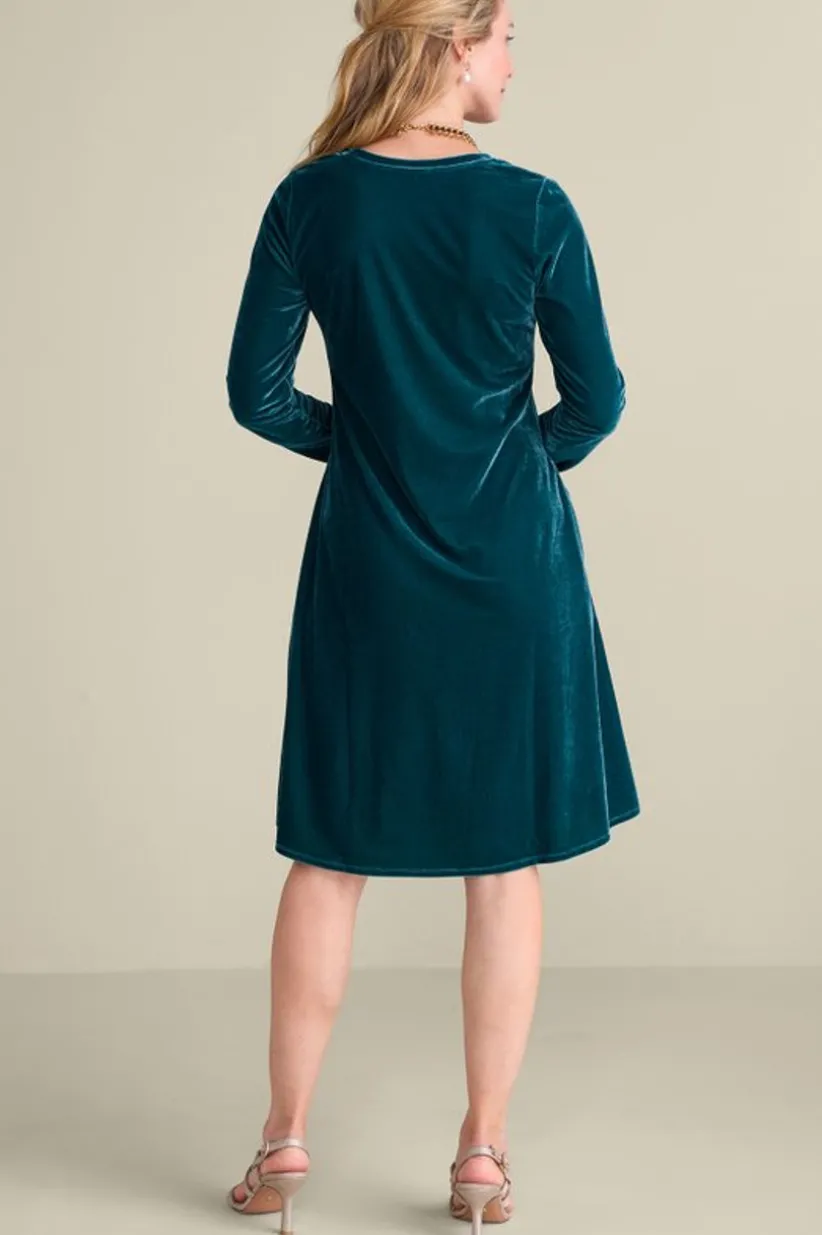 Short Santiago Velvet Dress<Soft Surroundings Online