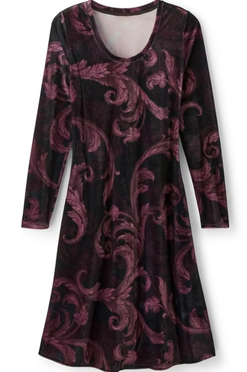 Short Santiago Velvet Dress<Soft Surroundings Online