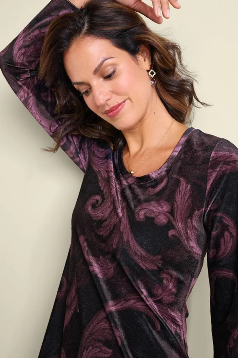 Short Santiago Velvet Dress<Soft Surroundings Online