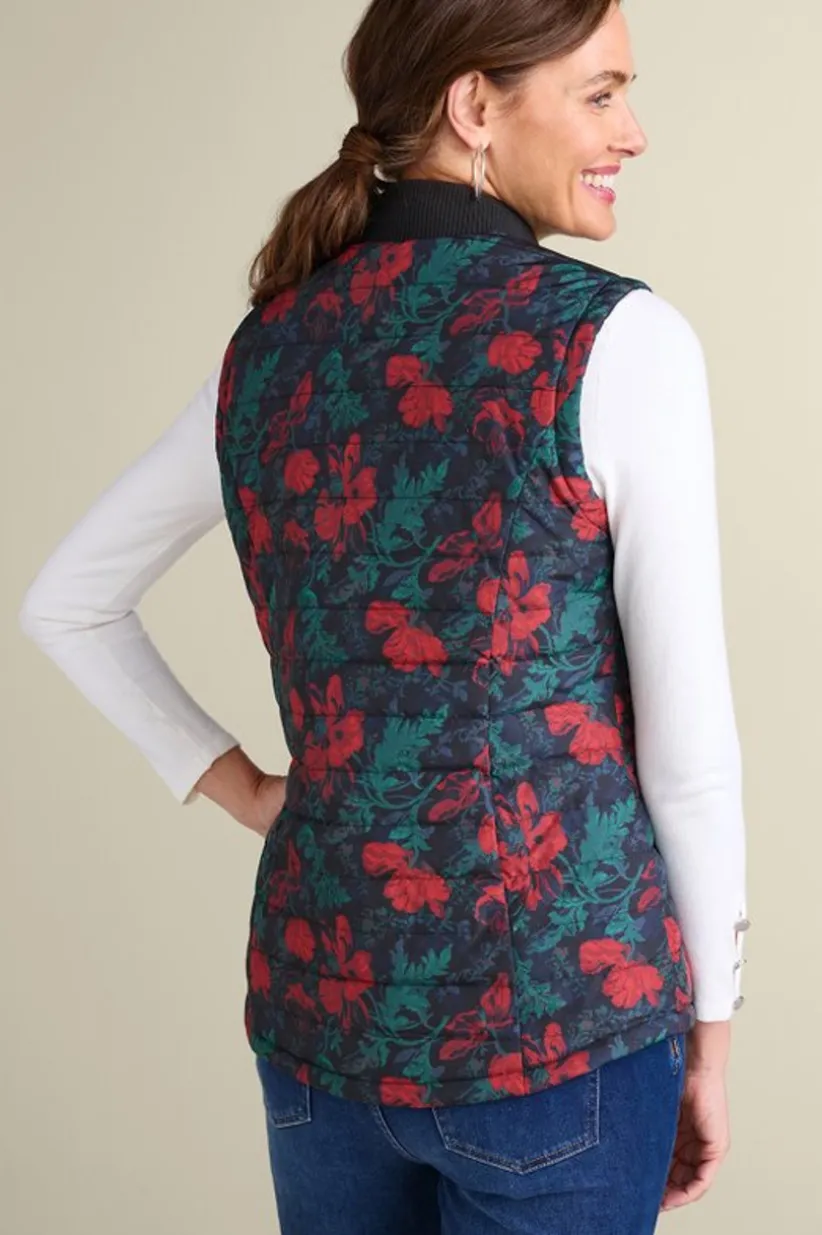 Sienna Reversible Puffer Vest<Soft Surroundings Clearance