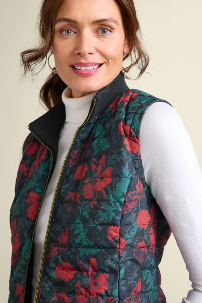 Sienna Reversible Puffer Vest<Soft Surroundings Clearance
