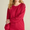Siesta Soft Button Shoulder Tunic<Soft Surroundings Hot