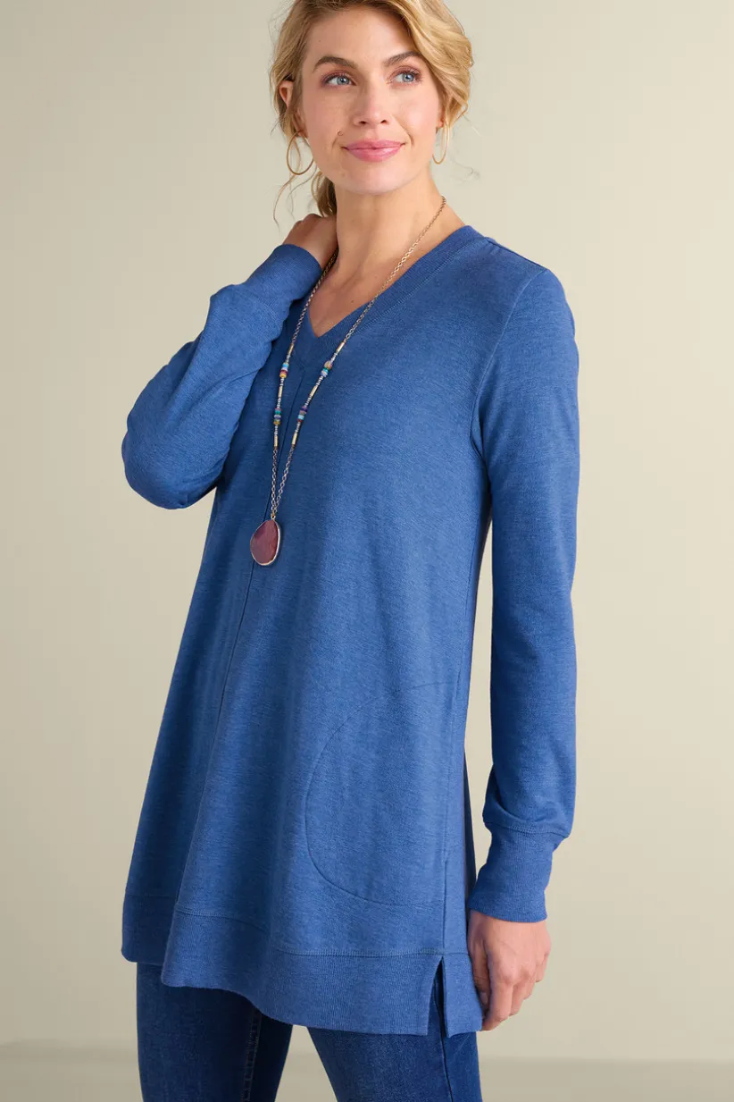 Siesta Soft Tunic<Soft Surroundings Fashion