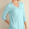 Siesta Soft Tunic<Soft Surroundings Fashion
