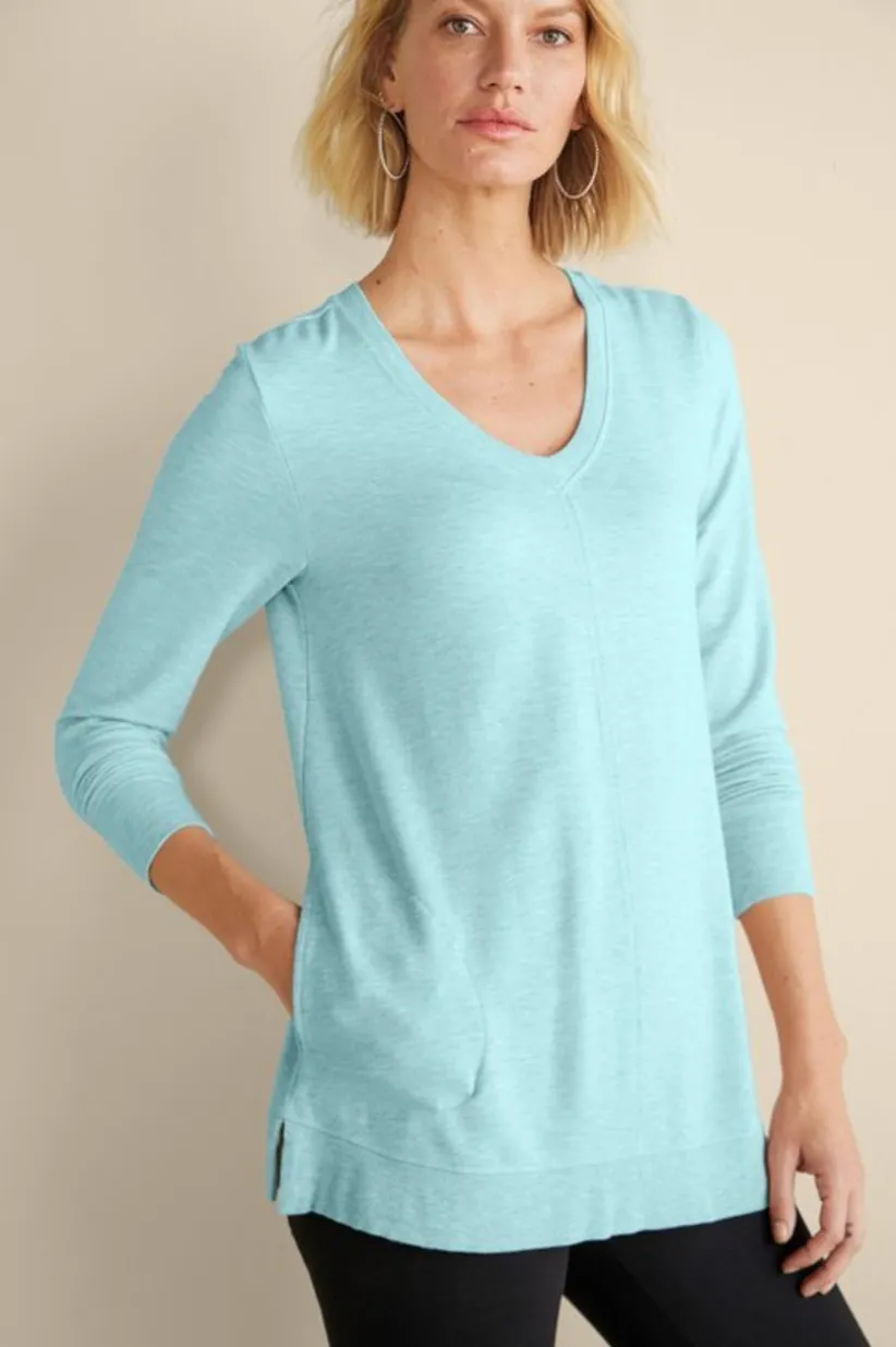 Siesta Soft Tunic<Soft Surroundings Fashion
