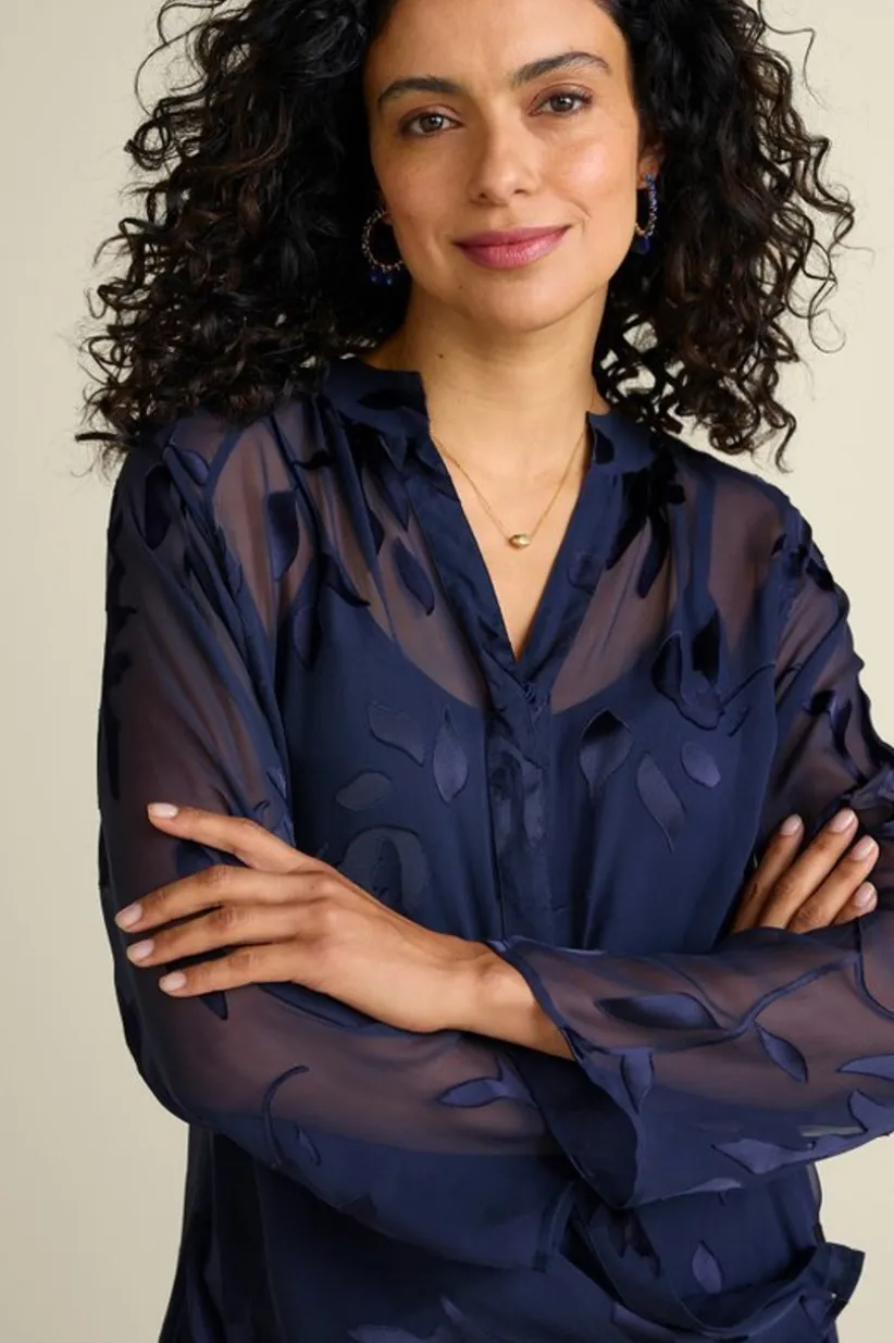 Silk Convertible Shirt & Cami<Soft Surroundings Discount