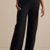 Soft Essential Ponte Wide Leg Pants<Soft Surroundings Fashion