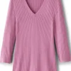 Soft Essential Ribbed Linnie Sweater<Soft Surroundings Clearance