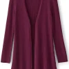 Soft Essential Ribbed Long Cardi<Soft Surroundings Online