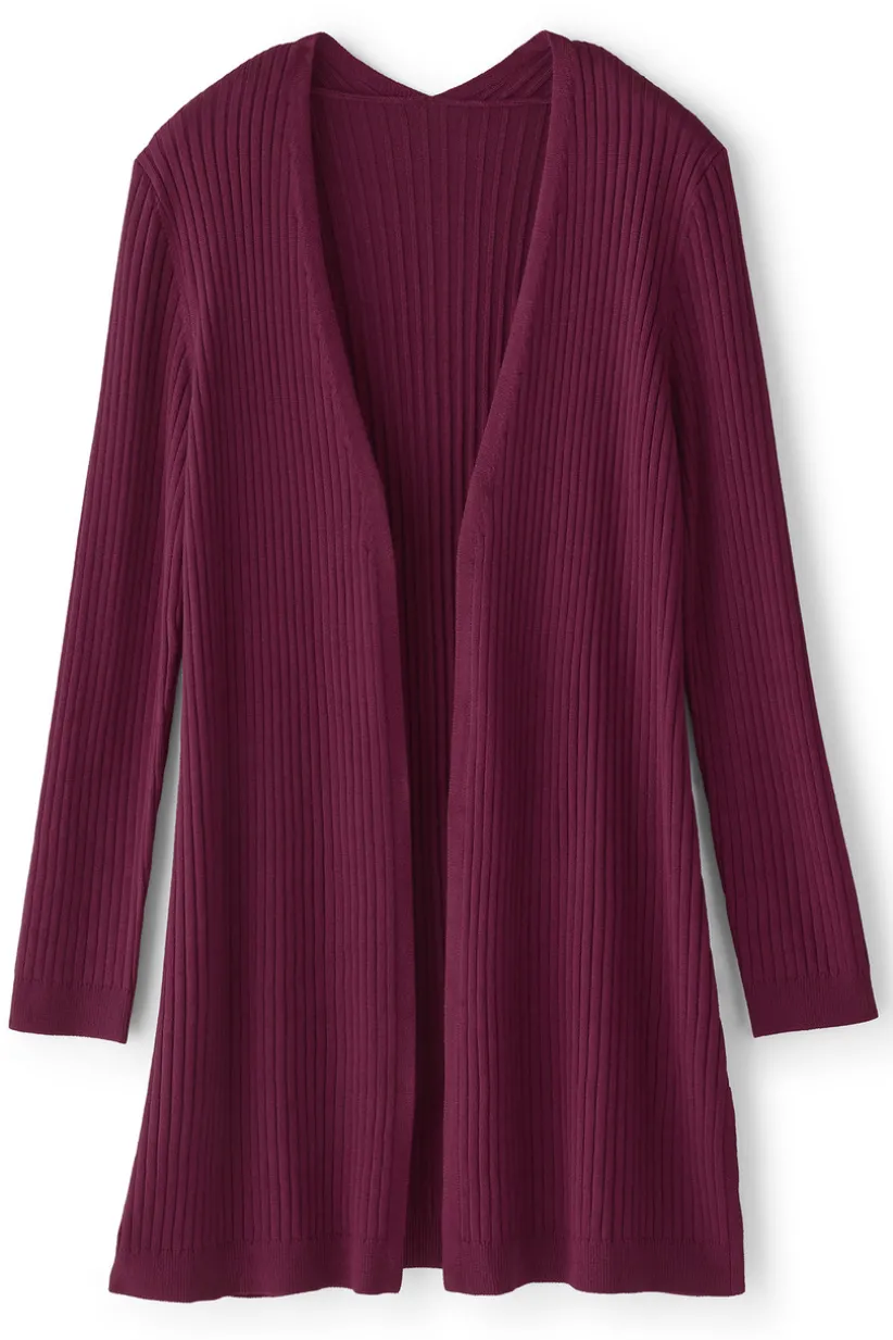 Soft Essential Ribbed Long Cardi<Soft Surroundings Online