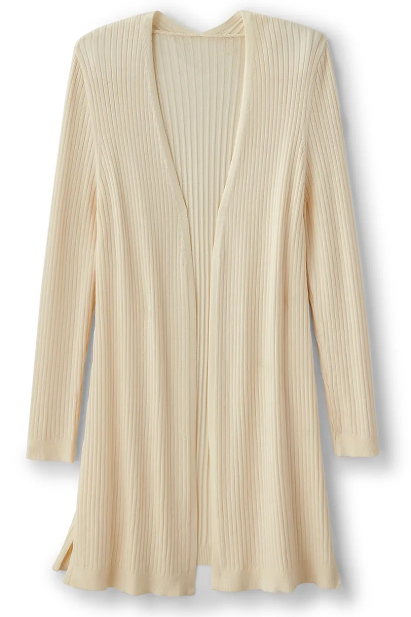 Soft Essential Ribbed Long Cardi<Soft Surroundings Online