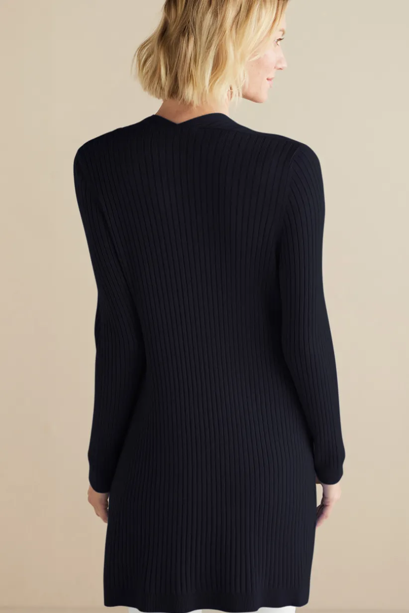 Soft Essential Ribbed Long Cardi<Soft Surroundings Online