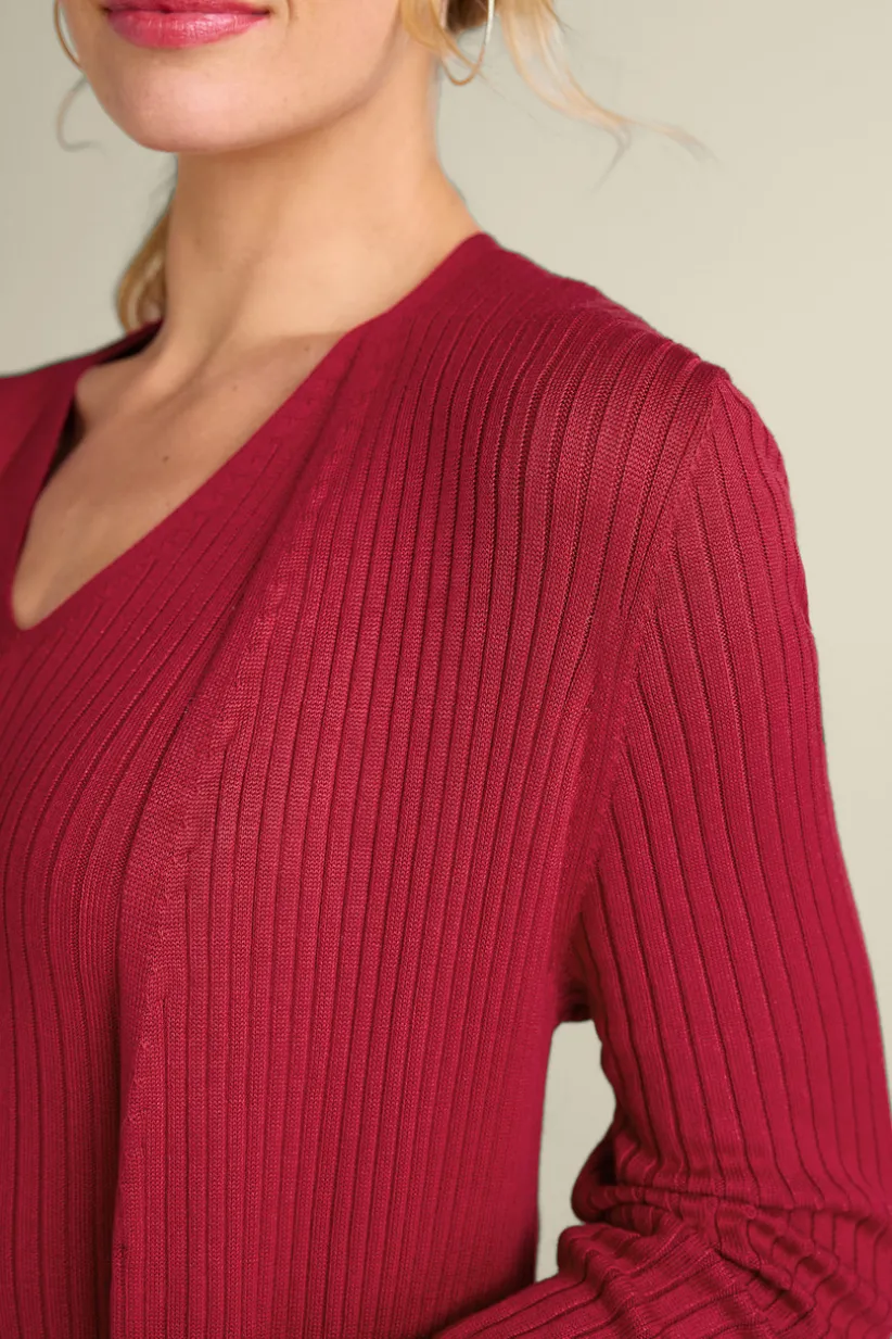 Soft Essential Ribbed Long Cardi<Soft Surroundings Online