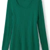 Soft Essential Ribbed Pullover Sweater<Soft Surroundings Clearance
