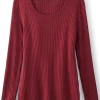Soft Essential Ribbed Pullover Sweater<Soft Surroundings Clearance