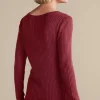 Soft Essential Ribbed Pullover Sweater<Soft Surroundings Clearance