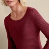 Soft Essential Ribbed Pullover Sweater<Soft Surroundings Clearance