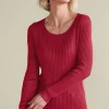 Soft Essential Ribbed Pullover Sweater<Soft Surroundings Clearance