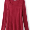 Soft Essential Ribbed Pullover Sweater<Soft Surroundings Clearance