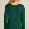 Soft Essential Ribbed Pullover Sweater<Soft Surroundings Clearance