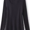 Soft Essential Ribbed Pullover Sweater<Soft Surroundings Clearance