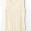 Soft Essential Ribbed Sweater Tank<Soft Surroundings Fashion