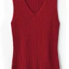 Soft Essential Ribbed Sweater Tank<Soft Surroundings Fashion
