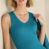 Soft Essential Ribbed Sweater Tank<Soft Surroundings Fashion