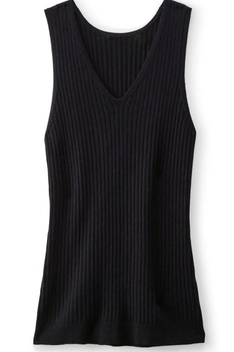 Soft Essential Ribbed Sweater Tank<Soft Surroundings Fashion
