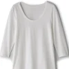 Soft Essential Supima 3/4 Sleeve Tee<Soft Surroundings Best