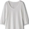 Soft Essential Supima 3/4 Sleeve Tee I<Soft Surroundings Outlet
