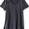 Soft Essential Supima Isabel Short Sleeve Tunic<Soft Surroundings Best