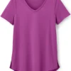 Soft Essential Supima Isabel Short Sleeve Tunic<Soft Surroundings Best