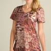 Soft Essential Supima Isabel Short Sleeve Tunic<Soft Surroundings Best