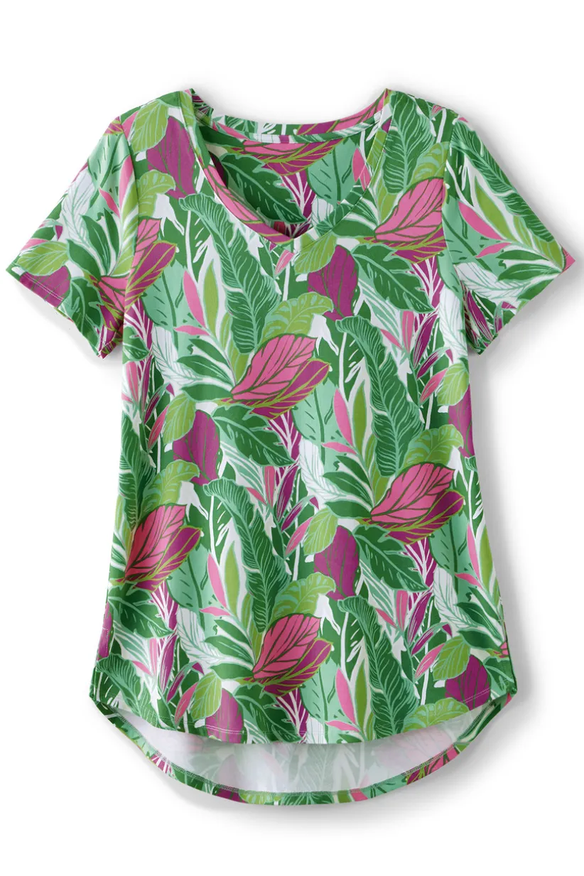 Soft Essential Supima Isabel Short Sleeve Tunic<Soft Surroundings Best