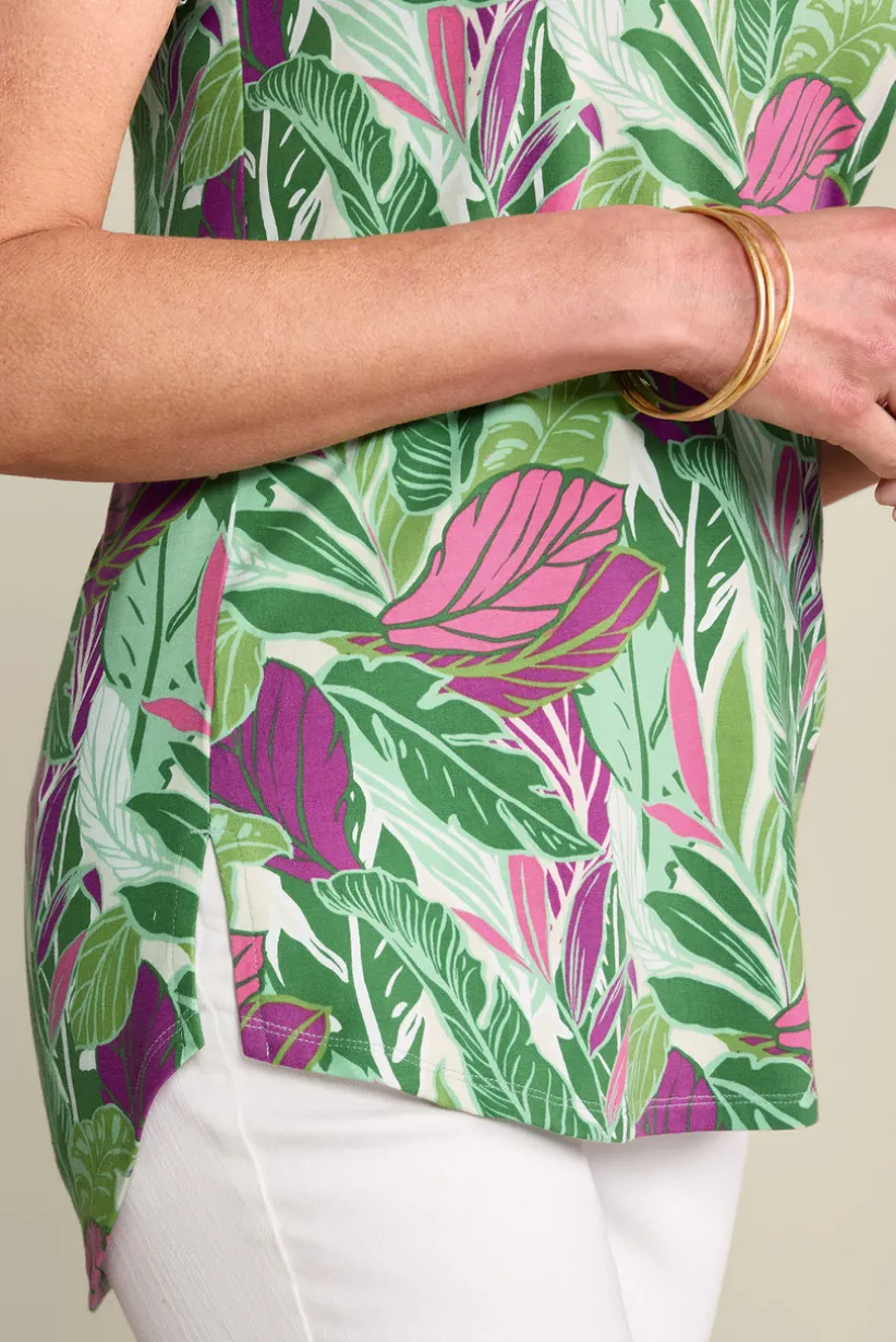 Soft Essential Supima Isabel Short Sleeve Tunic<Soft Surroundings Best