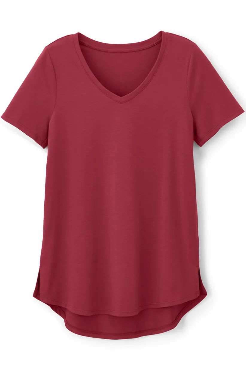 Soft Essential Supima Isabel Short Sleeve Tunic<Soft Surroundings Best