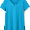 Soft Essential Supima Isabel Short Sleeve Tunic<Soft Surroundings Best