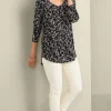Soft Essential Supima Isabel Long Sleeve Tunic<Soft Surroundings Outlet