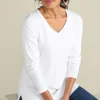 Soft Essential Supima Isabel Long Sleeve Tunic<Soft Surroundings Outlet